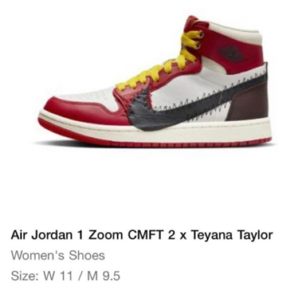 Deadstock Teyana Taylor Jordan 1